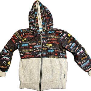 Disney Star Wars Zipped Hoodie, Size 7/8